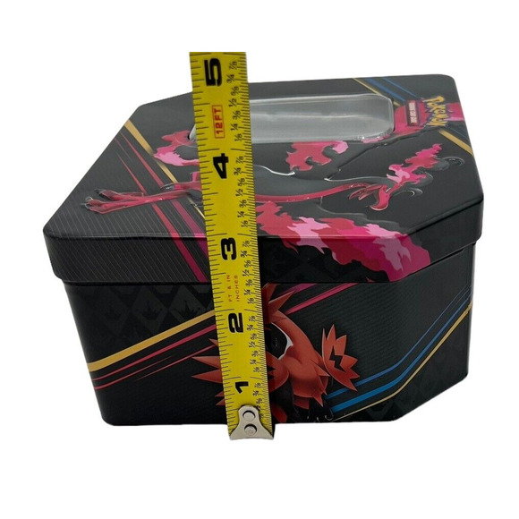 Pokemon Card Storage Tins EMPTY 2 Lots of 3 Crown Zenith 2022 Trading Game READ - Picture 12 of 14